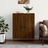 Thumbnail for Sideboard Braun Eichen-Optik 69,5x34x90 cm Holzwerkstoff