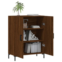Thumbnail for Sideboard Braun Eichen-Optik 69,5x34x90 cm Holzwerkstoff
