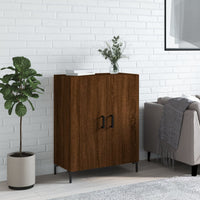 Thumbnail for Sideboard Braun Eichen-Optik 69,5x34x90 cm Holzwerkstoff