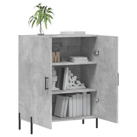 Thumbnail for Sideboard Betongrau 69,5x34x90 cm Holzwerkstoff