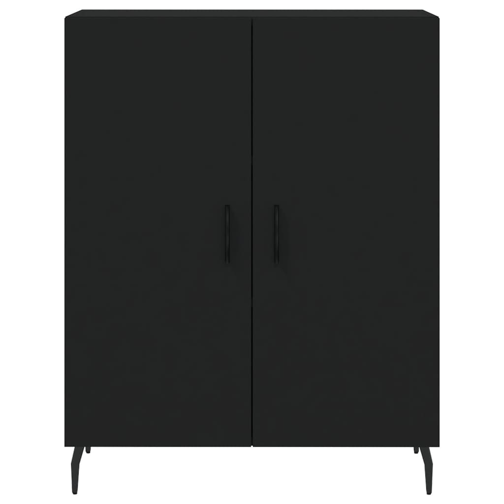 Sideboard Schwarz 69,5x34x90 cm Holzwerkstoff