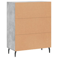 Thumbnail for Sideboard Betongrau 69,5x34x90 cm Holzwerkstoff