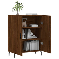 Thumbnail for Sideboard Braun Eichen-Optik 69,5x34x90 cm Holzwerkstoff