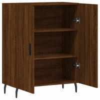 Thumbnail for Sideboard Braun Eichen-Optik 69,5x34x90 cm Holzwerkstoff