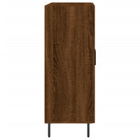 Thumbnail for Sideboard Braun Eichen-Optik 69,5x34x90 cm Holzwerkstoff