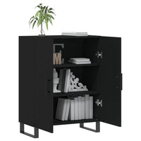 Thumbnail for Sideboard Schwarz 69,5x34x90 cm Holzwerkstoff