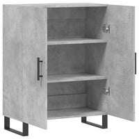 Thumbnail for Sideboard Betongrau 69,5x34x90 cm Holzwerkstoff