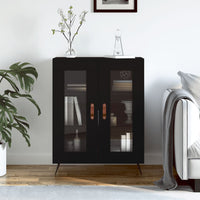 Thumbnail for Sideboard Schwarz 69,5x34x90 cm Holzwerkstoff