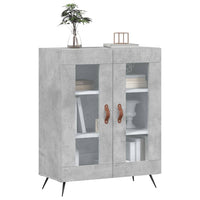 Thumbnail for Sideboard Betongrau 69,5x34x90 cm Holzwerkstoff