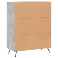 Thumbnail for Sideboard Betongrau 69,5x34x90 cm Holzwerkstoff
