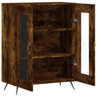 Thumbnail for Sideboard Räuchereiche 69,5x34x90 cm Holzwerkstoff