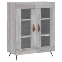 Thumbnail for Sideboard Grau Sonoma 69,5x34x90 cm Holzwerkstoff