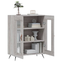 Thumbnail for Sideboard Grau Sonoma 69,5x34x90 cm Holzwerkstoff