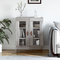 Thumbnail for Sideboard Grau Sonoma 69,5x34x90 cm Holzwerkstoff