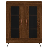 Thumbnail for Sideboard Braun Eichen-Optik 69,5x34x90 cm Holzwerkstoff