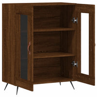 Thumbnail for Sideboard Braun Eichen-Optik 69,5x34x90 cm Holzwerkstoff