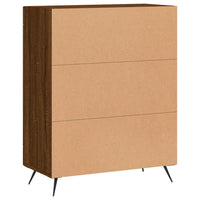 Thumbnail for Sideboard Braun Eichen-Optik 69,5x34x90 cm Holzwerkstoff