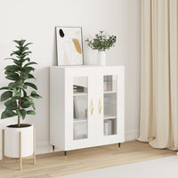 Thumbnail for Sideboard Weiß 69,5x34x90 cm Holzwerkstoff