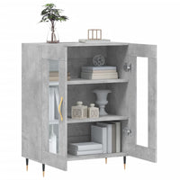 Thumbnail for Sideboard Betongrau 69,5x34x90 cm Holzwerkstoff