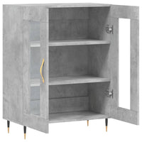 Thumbnail for Sideboard Betongrau 69,5x34x90 cm Holzwerkstoff