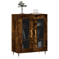 Thumbnail for Sideboard Räuchereiche 69,5x34x90 cm Holzwerkstoff