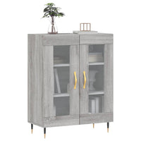 Thumbnail for Sideboard Grau Sonoma 69,5x34x90 cm Holzwerkstoff