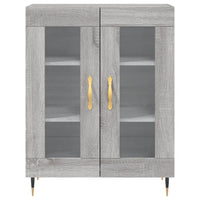 Thumbnail for Sideboard Grau Sonoma 69,5x34x90 cm Holzwerkstoff