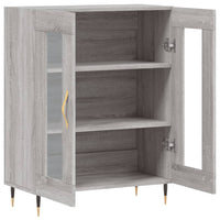 Thumbnail for Sideboard Grau Sonoma 69,5x34x90 cm Holzwerkstoff