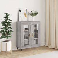 Thumbnail for Sideboard Grau Sonoma 69,5x34x90 cm Holzwerkstoff