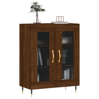 Thumbnail for Sideboard Braun Eichen-Optik 69,5x34x90 cm Holzwerkstoff