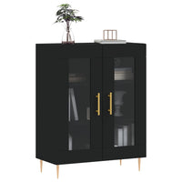 Thumbnail for Sideboard Schwarz 69,5x34x90 cm Holzwerkstoff