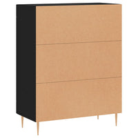 Thumbnail for Sideboard Schwarz 69,5x34x90 cm Holzwerkstoff