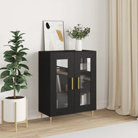 Thumbnail for Sideboard Schwarz 69,5x34x90 cm Holzwerkstoff