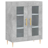Thumbnail for Sideboard Betongrau 69,5x34x90 cm Holzwerkstoff