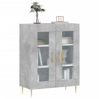 Thumbnail for Sideboard Betongrau 69,5x34x90 cm Holzwerkstoff