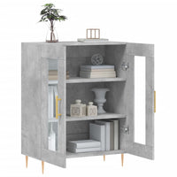 Thumbnail for Sideboard Betongrau 69,5x34x90 cm Holzwerkstoff