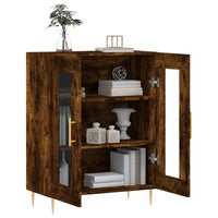 Thumbnail for Sideboard Räuchereiche 69,5x34x90 cm Holzwerkstoff