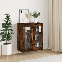 Thumbnail for Sideboard Räuchereiche 69,5x34x90 cm Holzwerkstoff