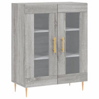 Thumbnail for Sideboard Grau Sonoma 69,5x34x90 cm Holzwerkstoff