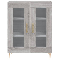 Thumbnail for Sideboard Grau Sonoma 69,5x34x90 cm Holzwerkstoff