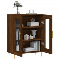 Thumbnail for Sideboard Braun Eichen-Optik 69,5x34x90 cm Holzwerkstoff