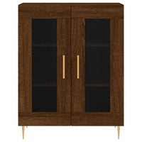 Thumbnail for Sideboard Braun Eichen-Optik 69,5x34x90 cm Holzwerkstoff