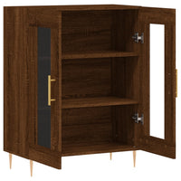 Thumbnail for Sideboard Braun Eichen-Optik 69,5x34x90 cm Holzwerkstoff