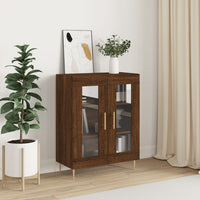 Thumbnail for Sideboard Braun Eichen-Optik 69,5x34x90 cm Holzwerkstoff
