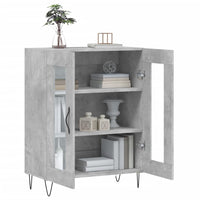 Thumbnail for Sideboard Betongrau 69,5x34x90 cm Holzwerkstoff