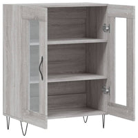 Thumbnail for Sideboard Grau Sonoma 69,5x34x90 cm Holzwerkstoff