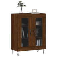 Thumbnail for Sideboard Braun Eichen-Optik 69,5x34x90 cm Holzwerkstoff