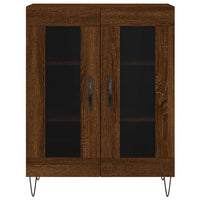 Thumbnail for Sideboard Braun Eichen-Optik 69,5x34x90 cm Holzwerkstoff