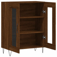Thumbnail for Sideboard Braun Eichen-Optik 69,5x34x90 cm Holzwerkstoff