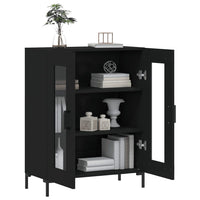 Thumbnail for Sideboard Schwarz 69,5x34x90 cm Holzwerkstoff